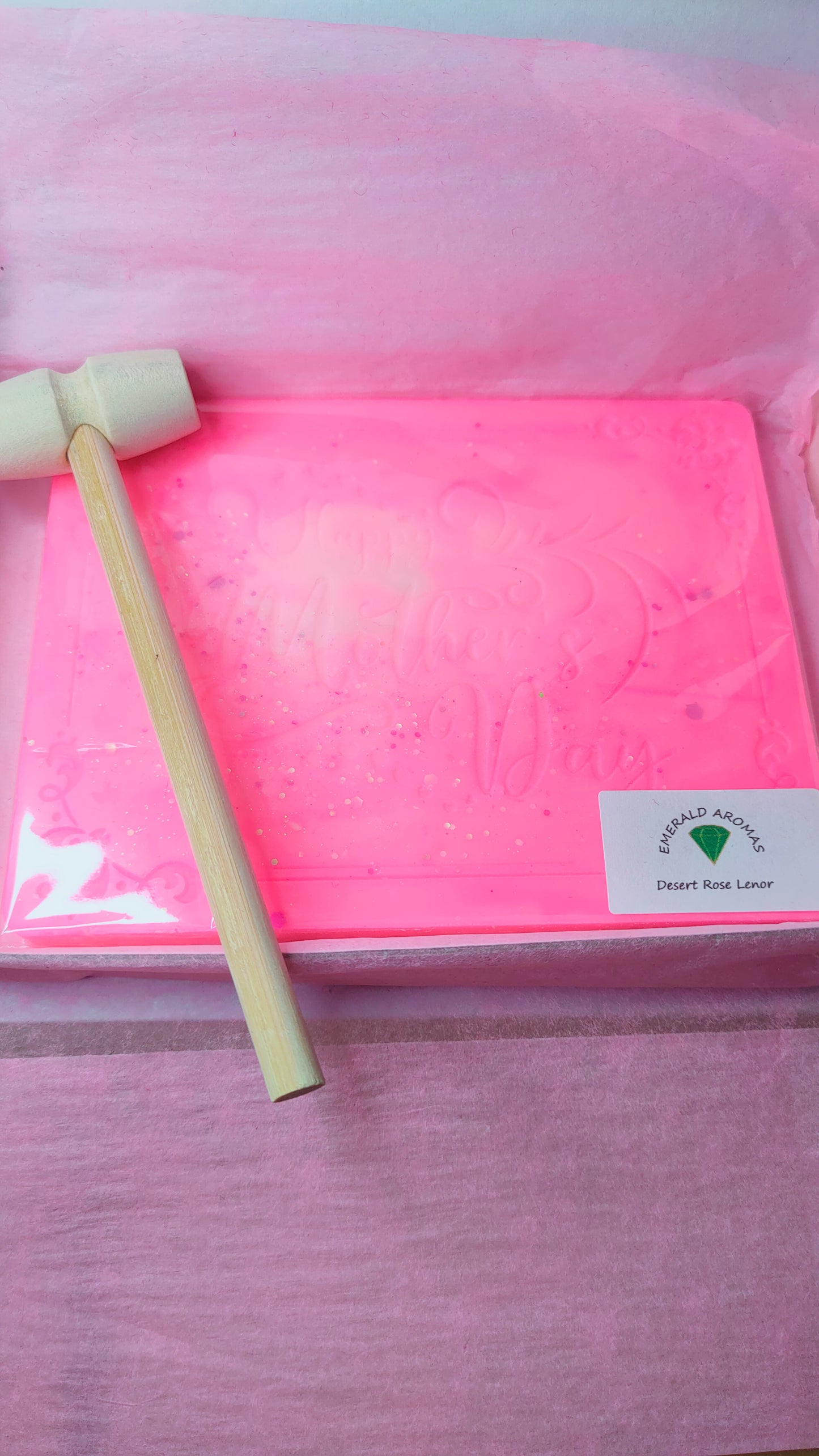 Limited Edition Mother's Day Slab Boxes With Wooden Hammer