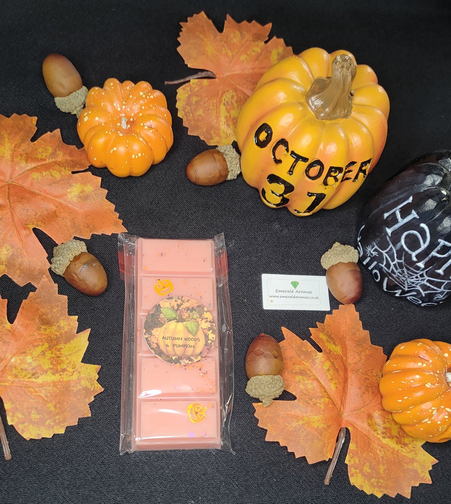 Halloween Autumn Woods & Pumpkin Large Wax Melt 50g