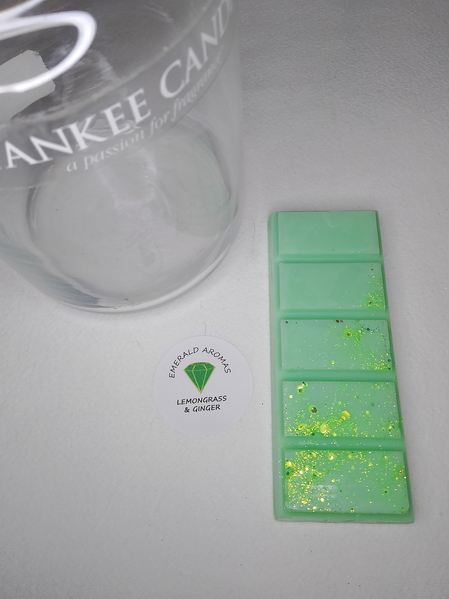 Lemongrass & Ginger Yankee Large Wax Melt 50g