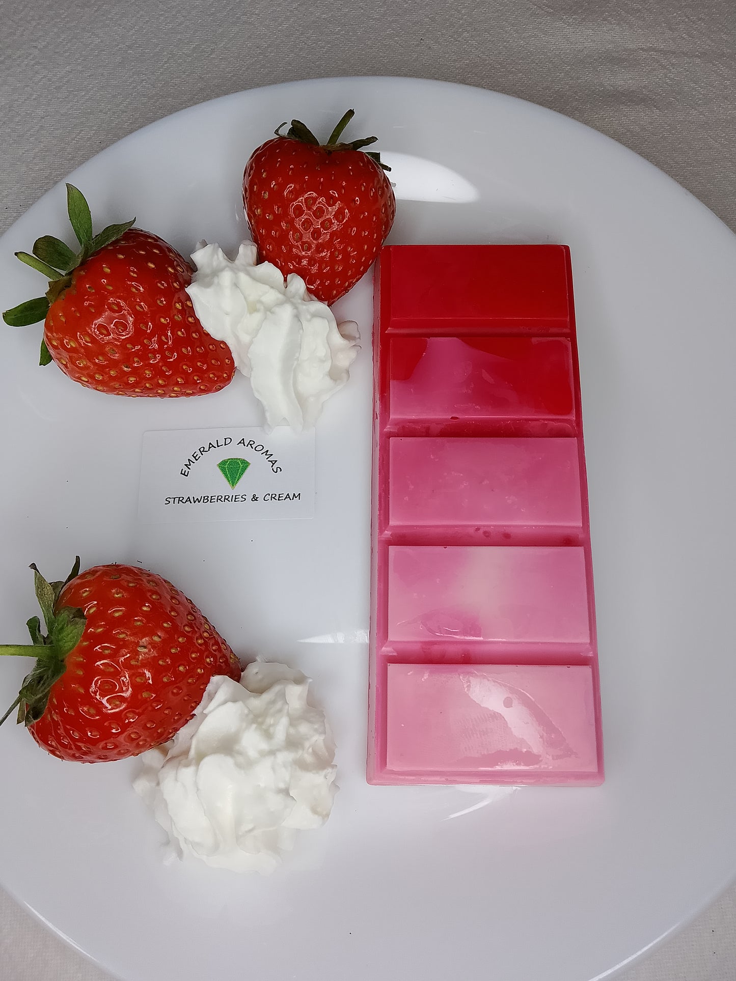 Strawberries & Cream Large Wax Melt 50g