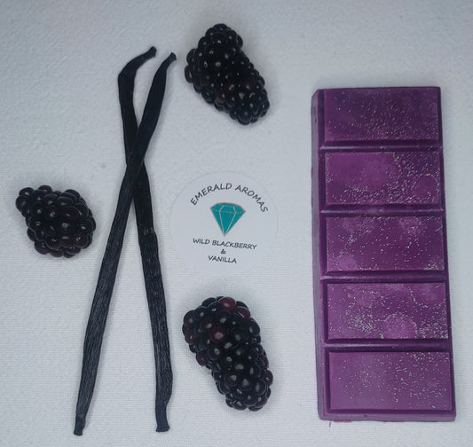 Wild Blackberry & Vanilla Large Wax Melt 50g