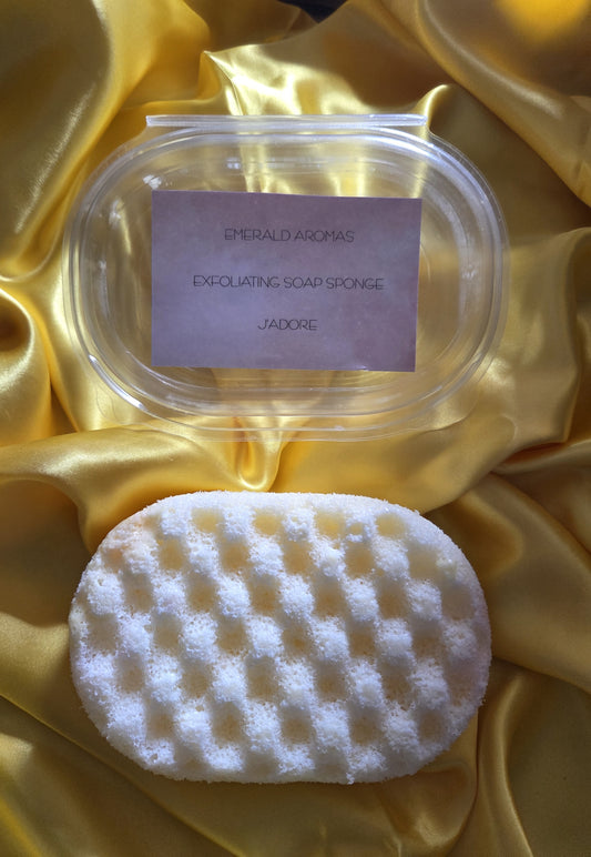 J'Adore Inspired Exfoliating Soap Sponge Large 150g