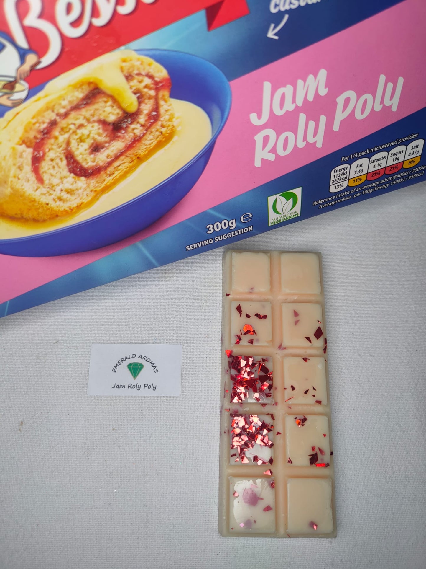 Jam Roly Poly Large Wax Melt 50g