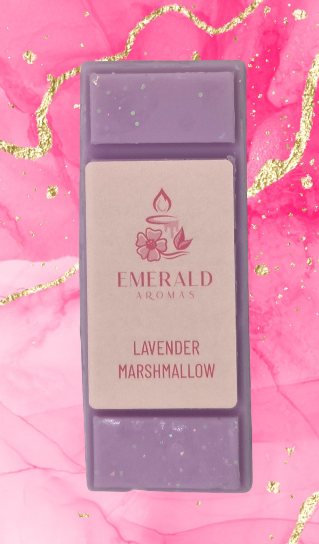 Lavender Marshmallow Large Wax Melt 50g