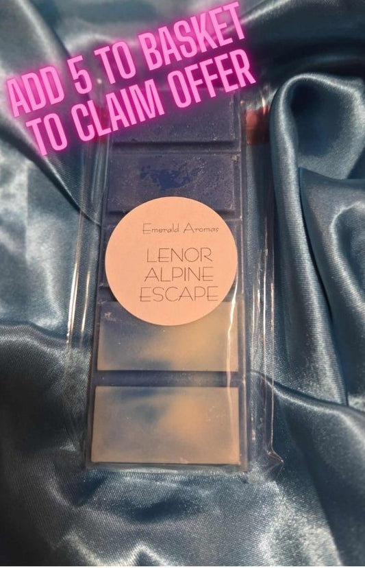 Lenor Alpine Escape Large Wax Melt 50g