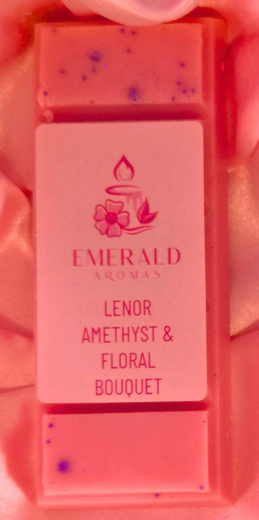 Lenor Amethyst & Floral Bouquet Large Wax Melt 50g
