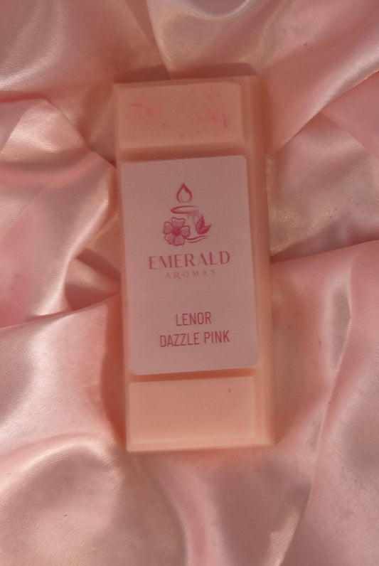 Lenor Dazzle Pink Large Wax Melt 50g