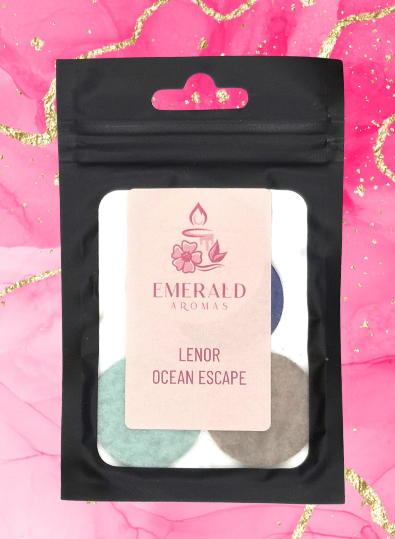 Lenor Ocean Escape Inspired Hoover / Vacuum Discs 3 Pack