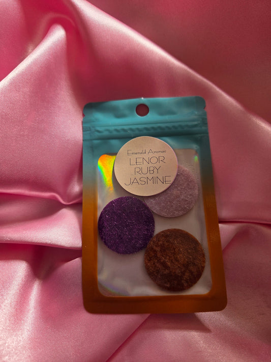 Ruby Jasmine Laundry Inspired Hoover / Vacuum Discs 3 Pack