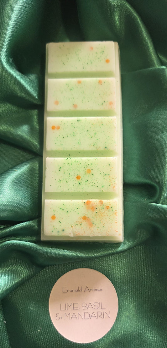Lime Basil & Mandarin Malone Inspired Large Wax Melt 50g