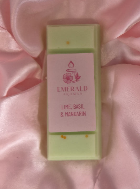 Lime Basil & Mandarin Malone Inspired Large Wax Melt 50g