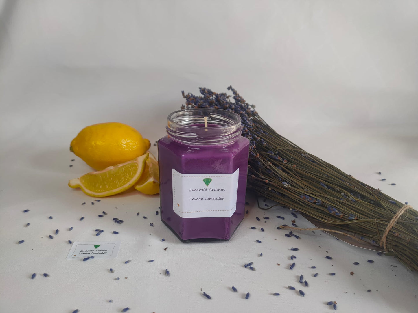 Lemon & Lavender Yankee Inspired Large Jar Candle 250g