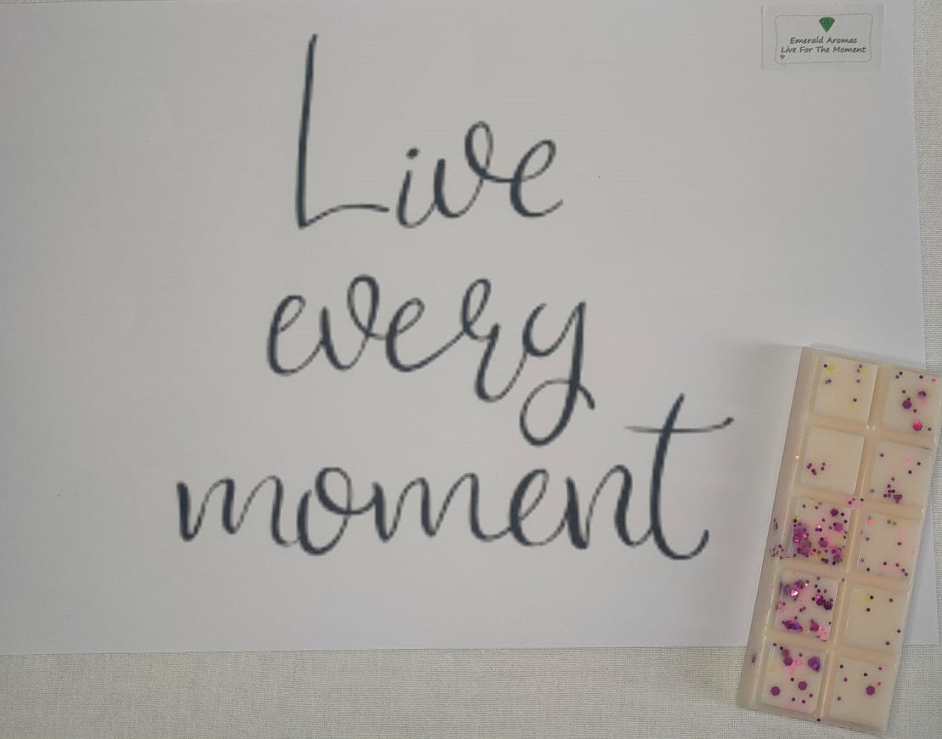 Live For The Moment Large Wax Melt 50g