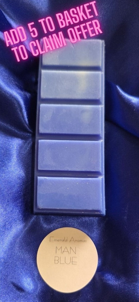 J Choo Blue Inspired Large Wax Melt 50g