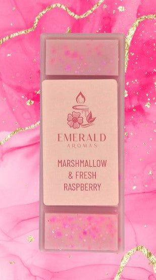 Marshmallow & Fresh Raspberry Large Wax Melt 50g