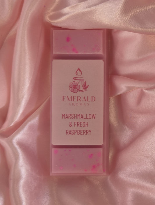 Marshmallow & Fresh Raspberry Large Wax Melt 50g