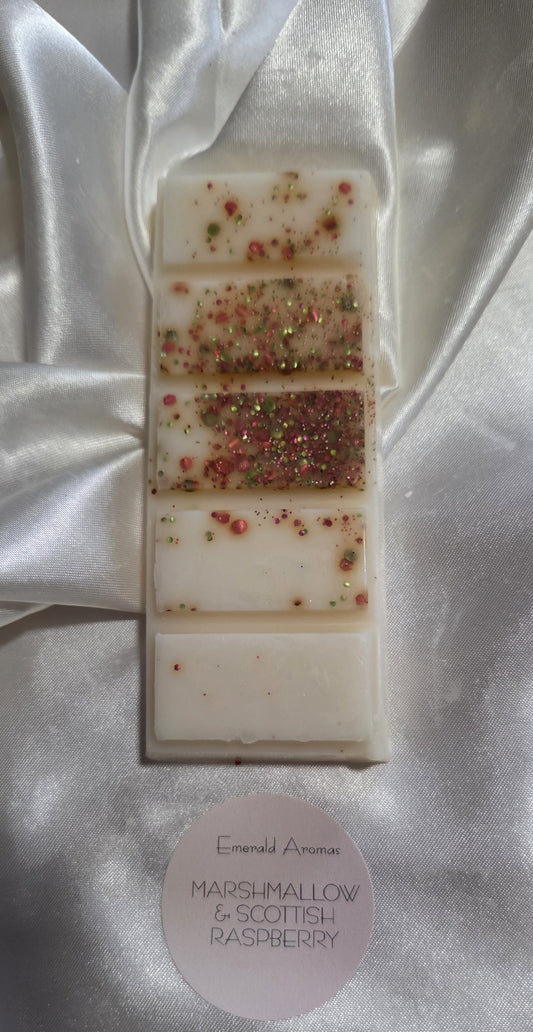 Marshmallow & Scottish Raspberry Large Wax Melt 50g