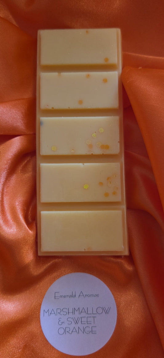 Marshmallow & Sweet Orange Large Wax Melt 50g