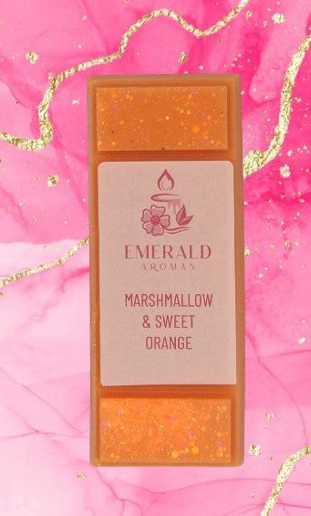 Marshmallow & Sweet Orange Large Wax Melt 50g