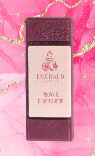 Peony Blush Suede Malone Inspired Large Wax Melt 50g