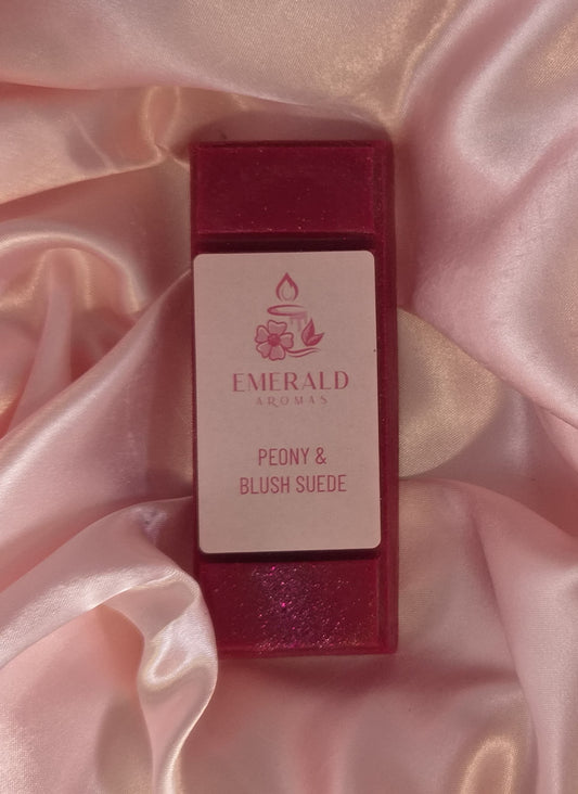 Peony Blush Suede Malone Inspired Large Wax Melt 50g
