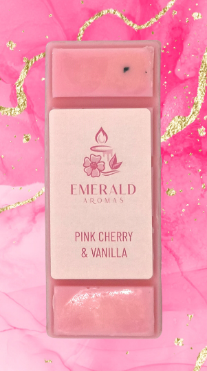 Pink Cherry & Vanilla Yankee Large Wax Melt 50g