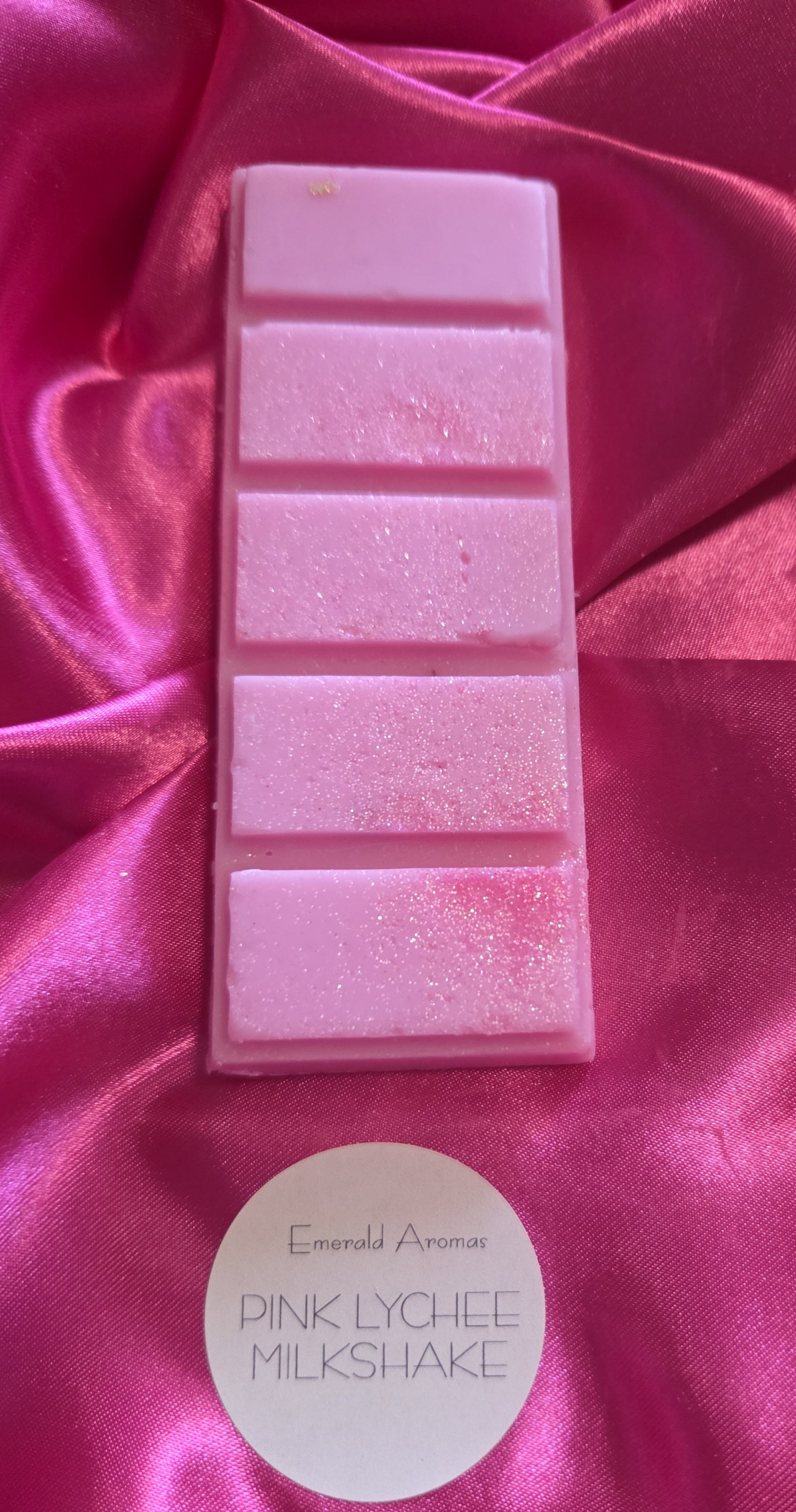 Pink Lychee Milkshake Large Wax Melt 50g