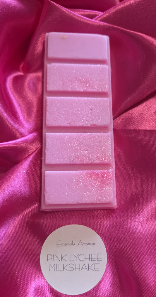 Pink Lychee Milkshake Large Wax Melt 50g