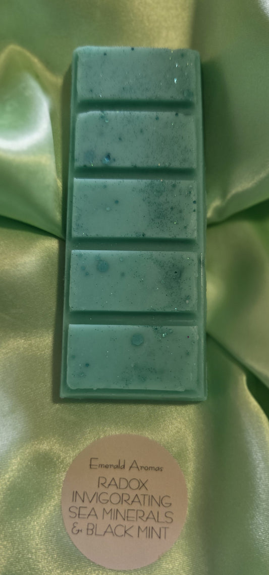 Radox Invigorating Sea Minerals & Black Mint Inspired Large Wax Melt 50g