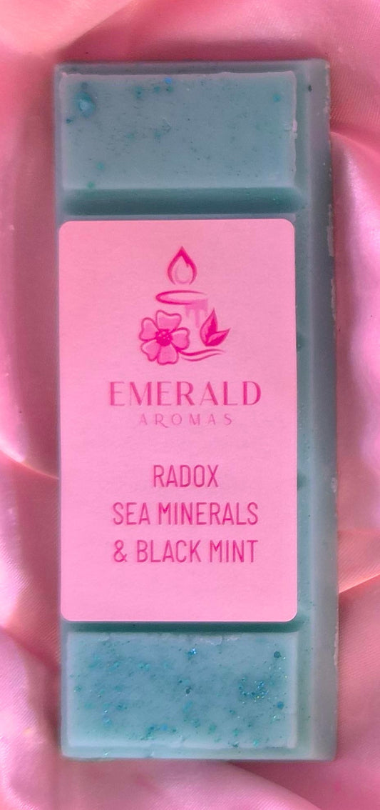 Radox Sea Minerals & Black Mint Inspired Large Wax Melt 50g