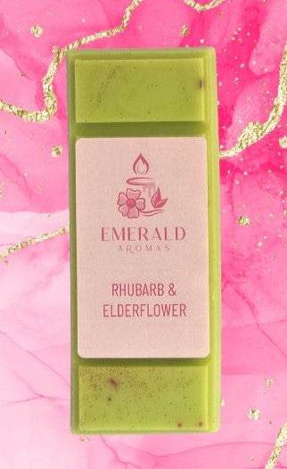 Rhubarb & Elderflower Large Wax Melt 50g