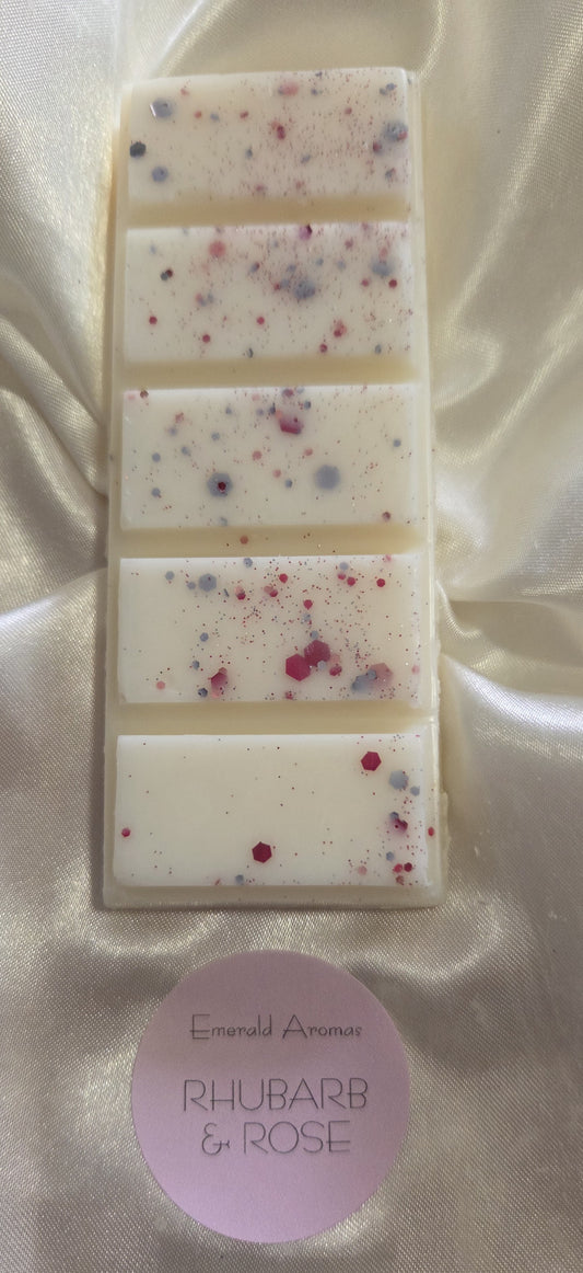Rhubarb & Rose Molten Inspired Large Wax Melt 50g