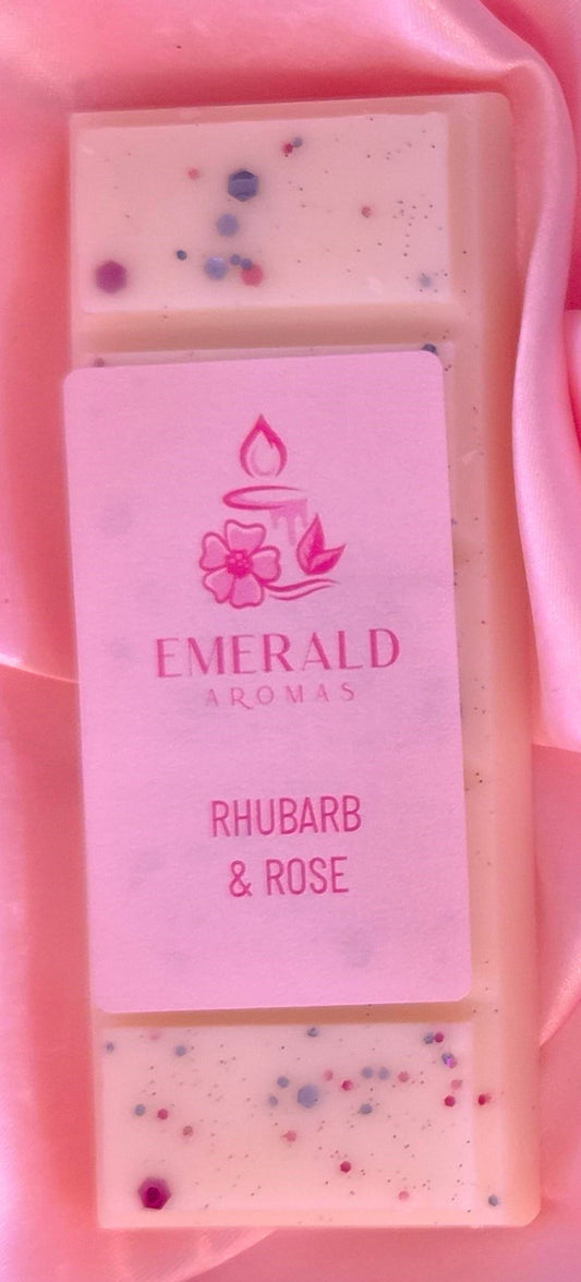 Rhubarb & Rose Molten Inspired Large Wax Melt 50g
