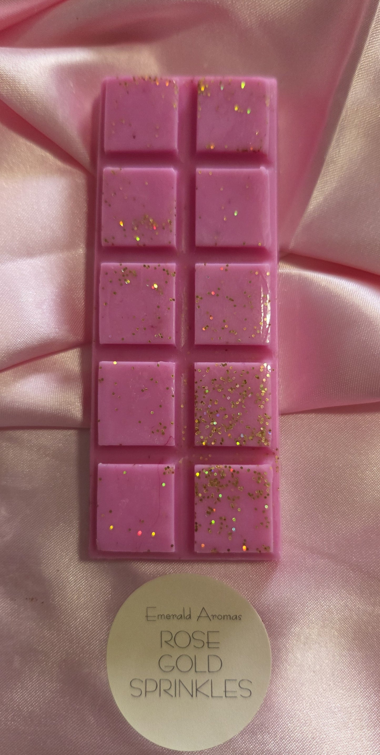 Rose Gold Sprinkles Large Wax Melt 50g