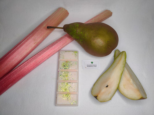 Rhubarb & Pear Large Wax Melt 50g