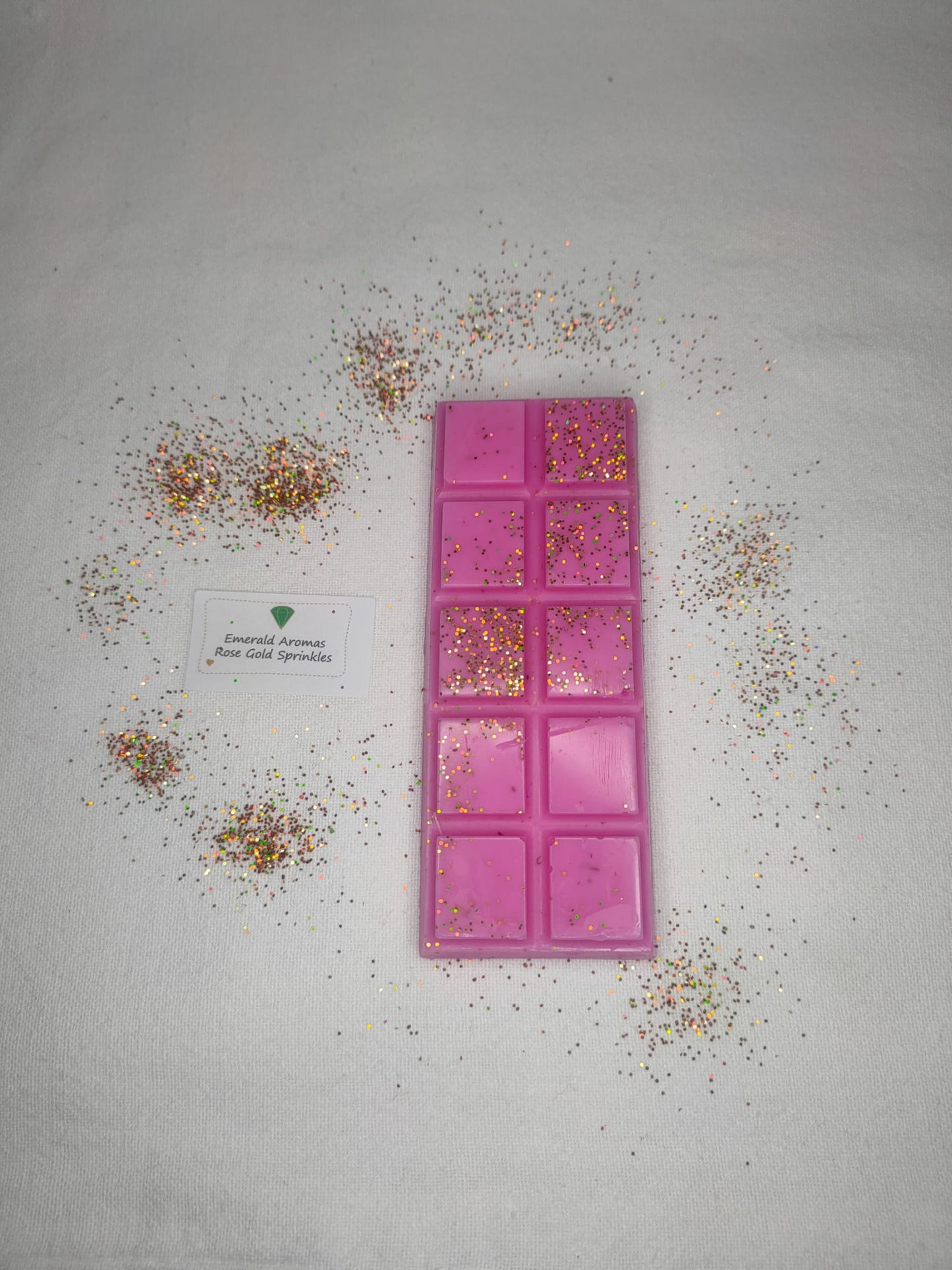 Rose Gold Sprinkles Large Wax Melt 50g