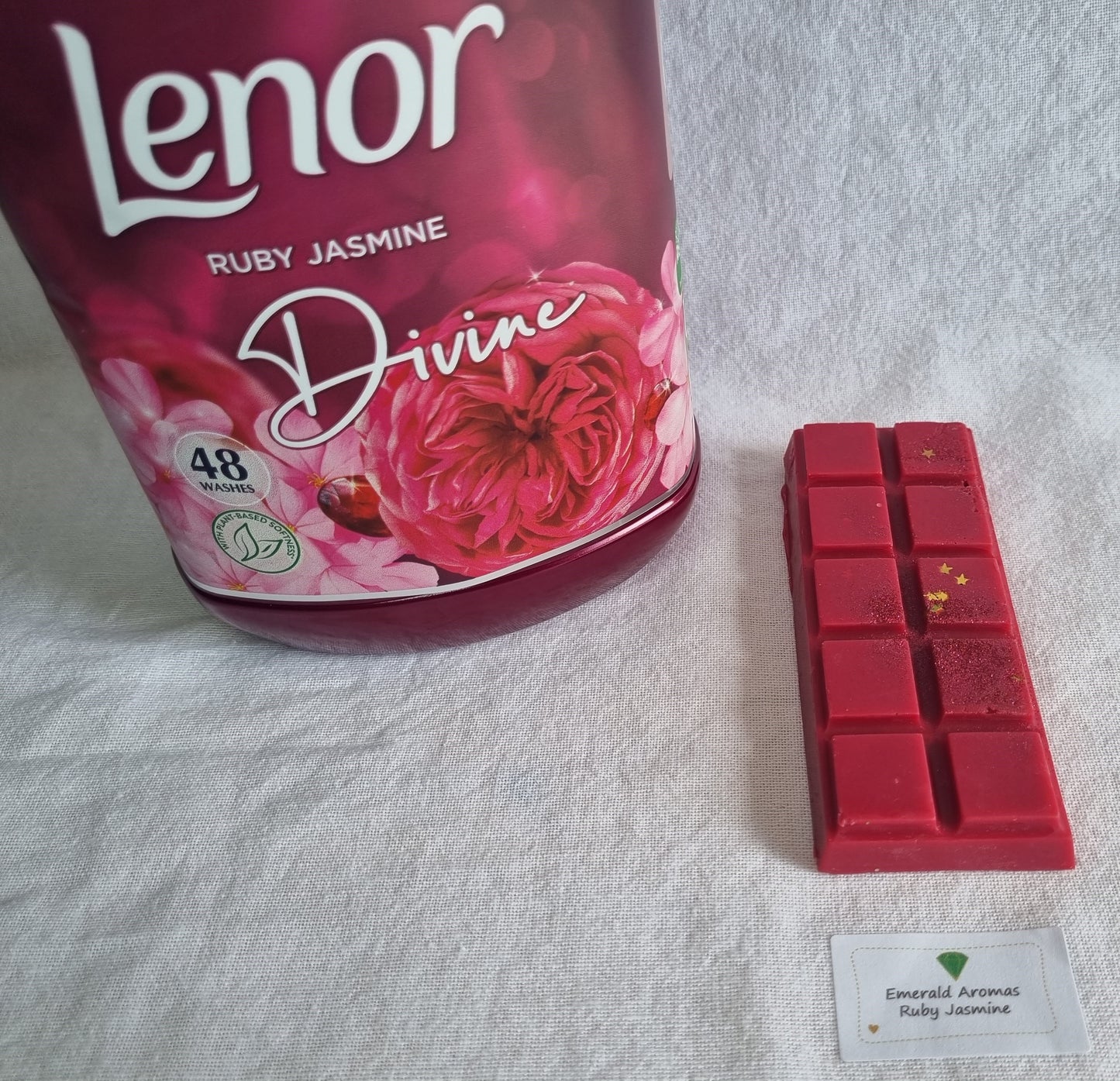 Ruby Jasmine Lenor Inspired Large Wax Melt 50g