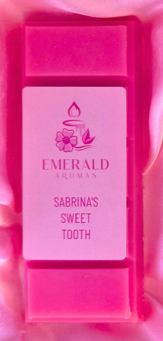 Sabrina's Sweet Tooth Perfume Inspired Large Wax Melt 50g