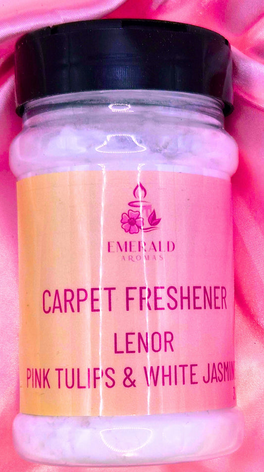 Lenor Pink Tulips & White Jasmine Carpet Freshener Shaker 300g