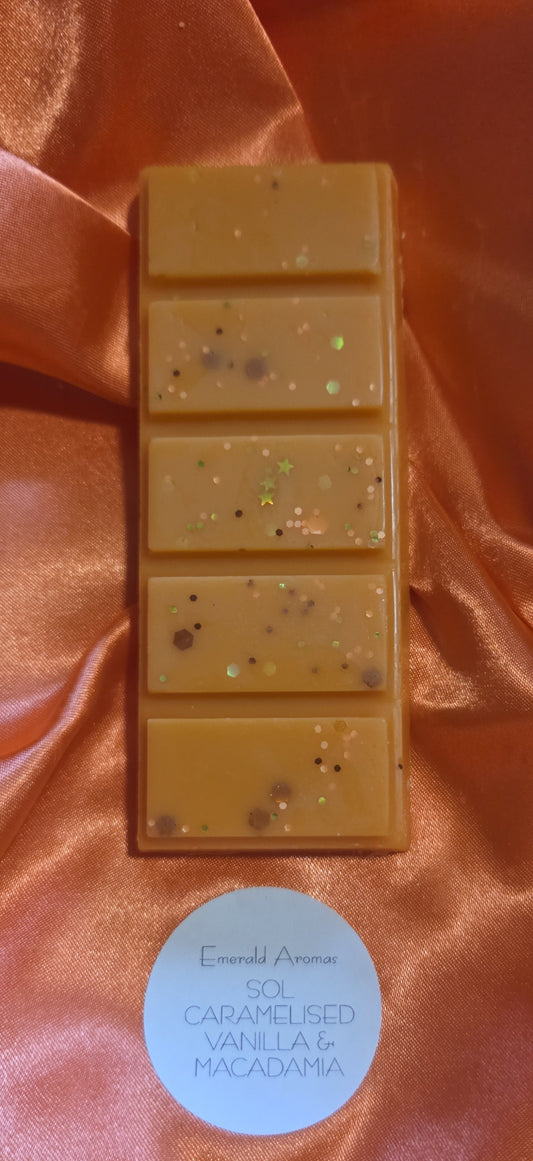 Caramelised Vanilla & Macadamia 71 SOL Inspired Large Wax Melt 50g