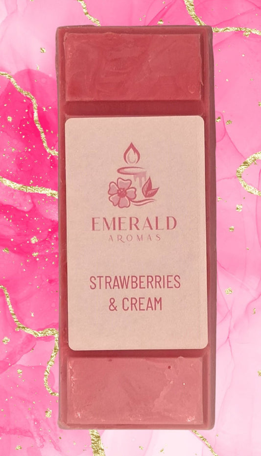 Strawberries & Cream Large Wax Melt 50g