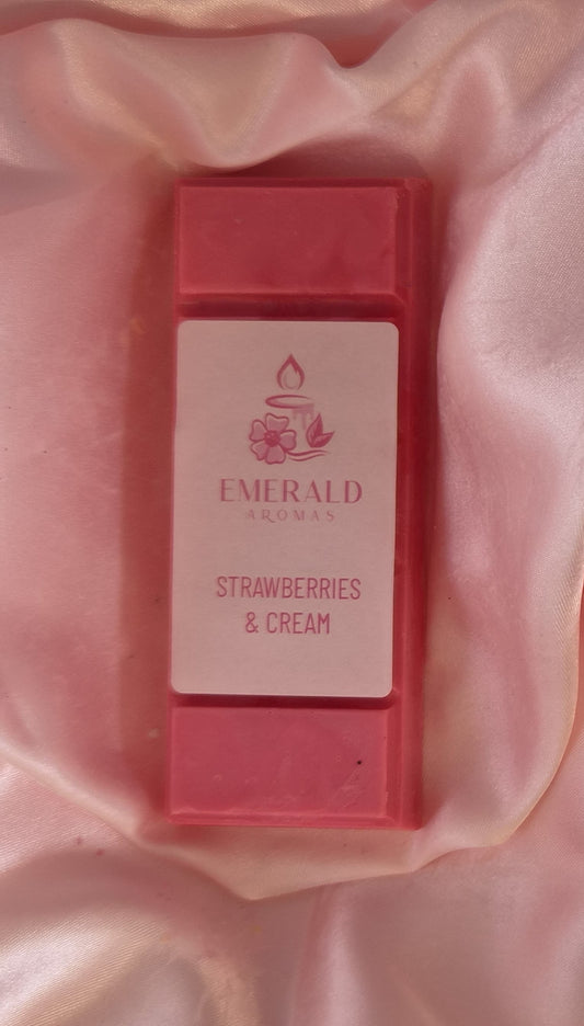 Strawberries & Cream Large Wax Melt 50g