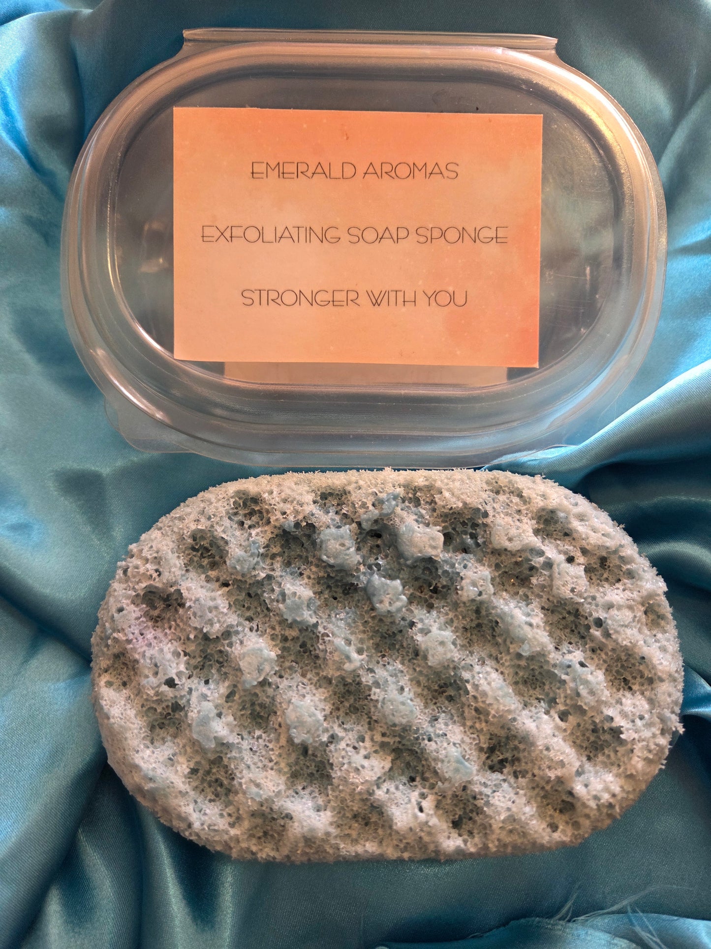 Stronger With You Men's Inspired Exfoliating Soap Sponge Large 150g Size