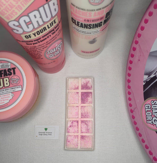 Soap Glory Pink Large Wax Melt 50g