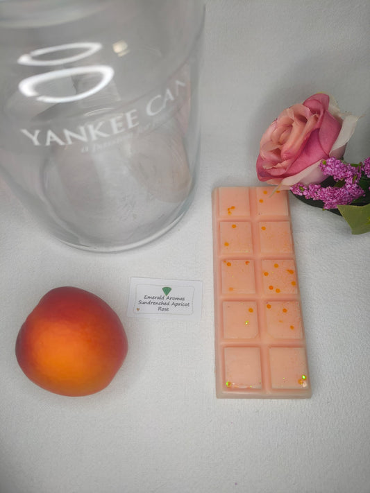 Sundrenched Apricot Rose Yankee Inspired Large Wax Melt 50g