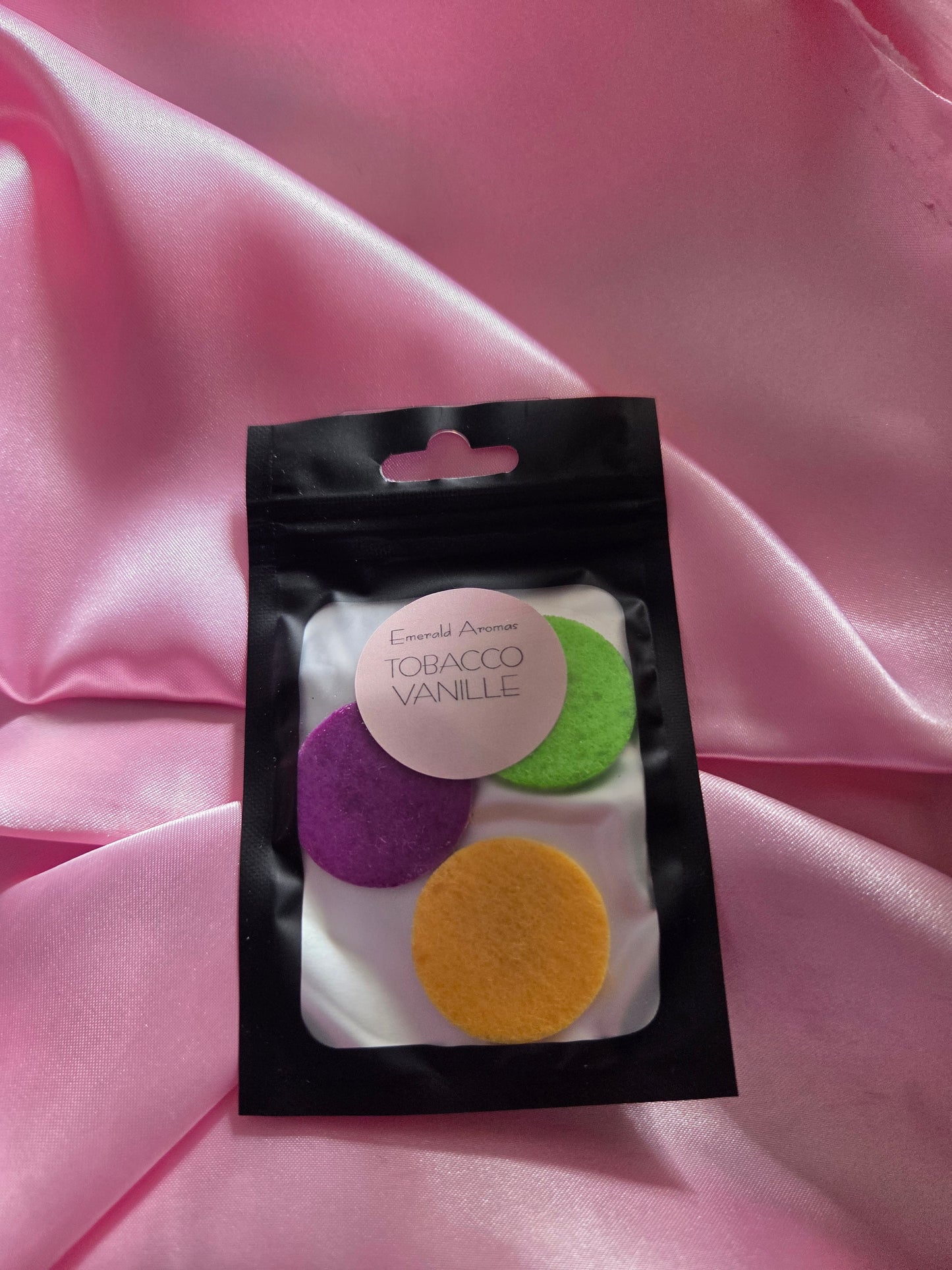 Tobacco Vanille Inspired Hoover / Vacuum Discs 3 Pack