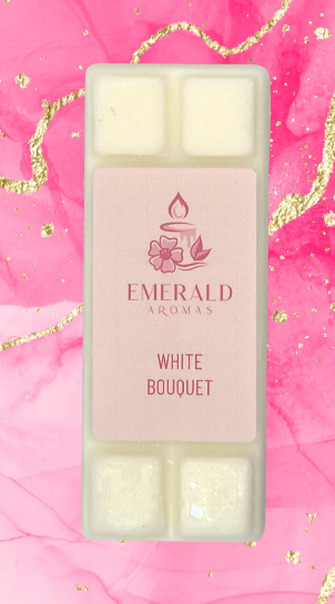White Bouquet Large Wax Melt 50g