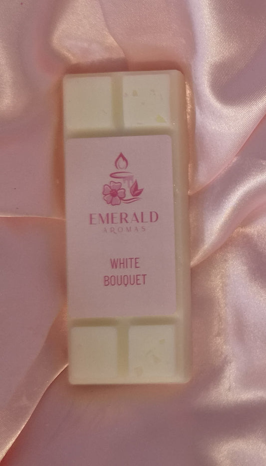 White Bouquet Large Wax Melt 50g
