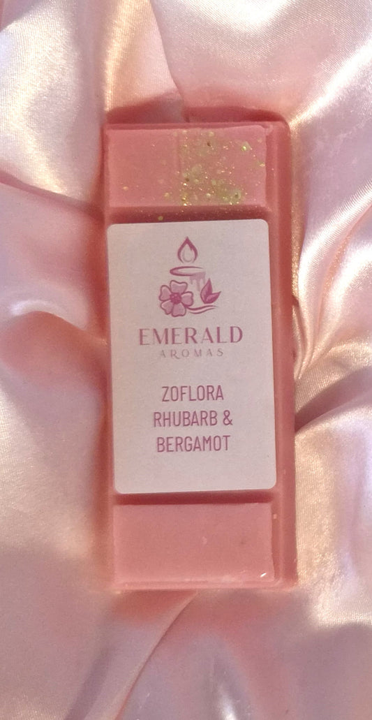 Zoflora Inspired Rhubarb & Bergamot Large Wax Melt 50g