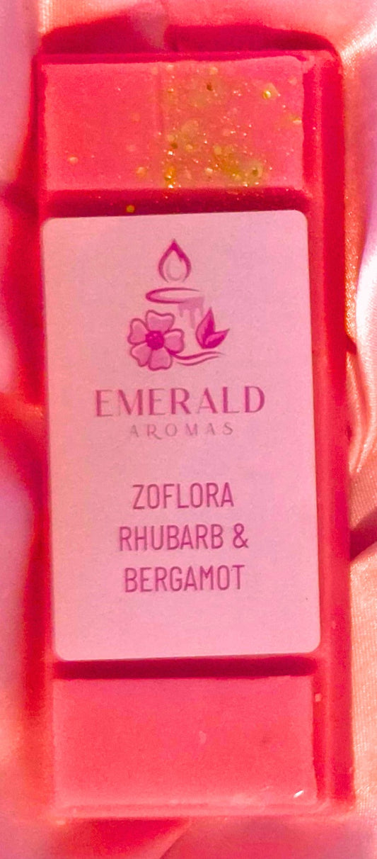 Zoflora Inspired Rhubarb & Bergamot Large Wax Melt 50g